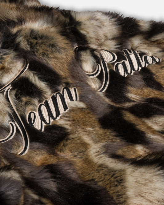 Faux Fur Patchwork Jacket