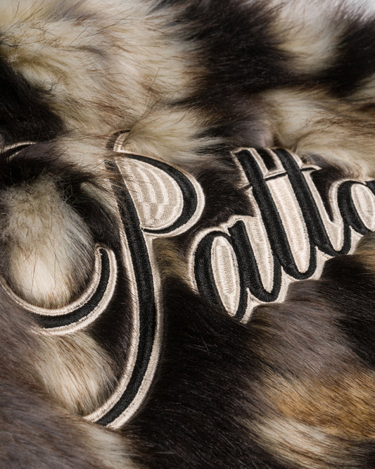 Faux Fur Patchwork Jacket