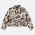 Collage Insulated Canvas Jacket