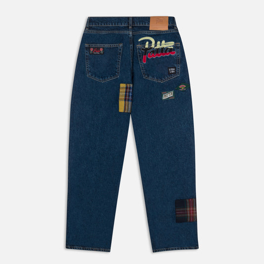 Whole Lotta Labels Denim Pants - Light Blue