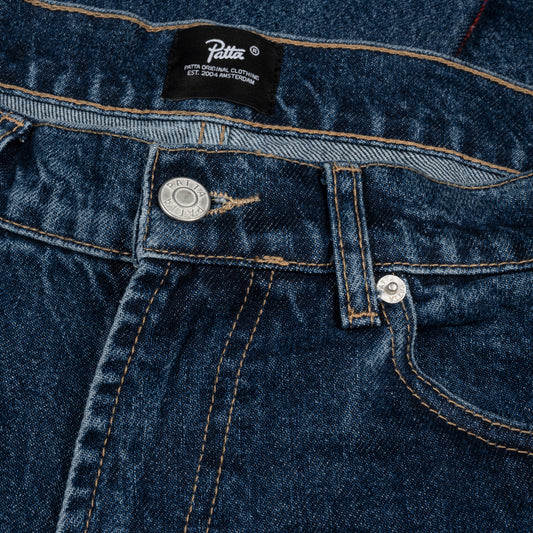 Whole Lotta Labels Denim Pants - Light Blue