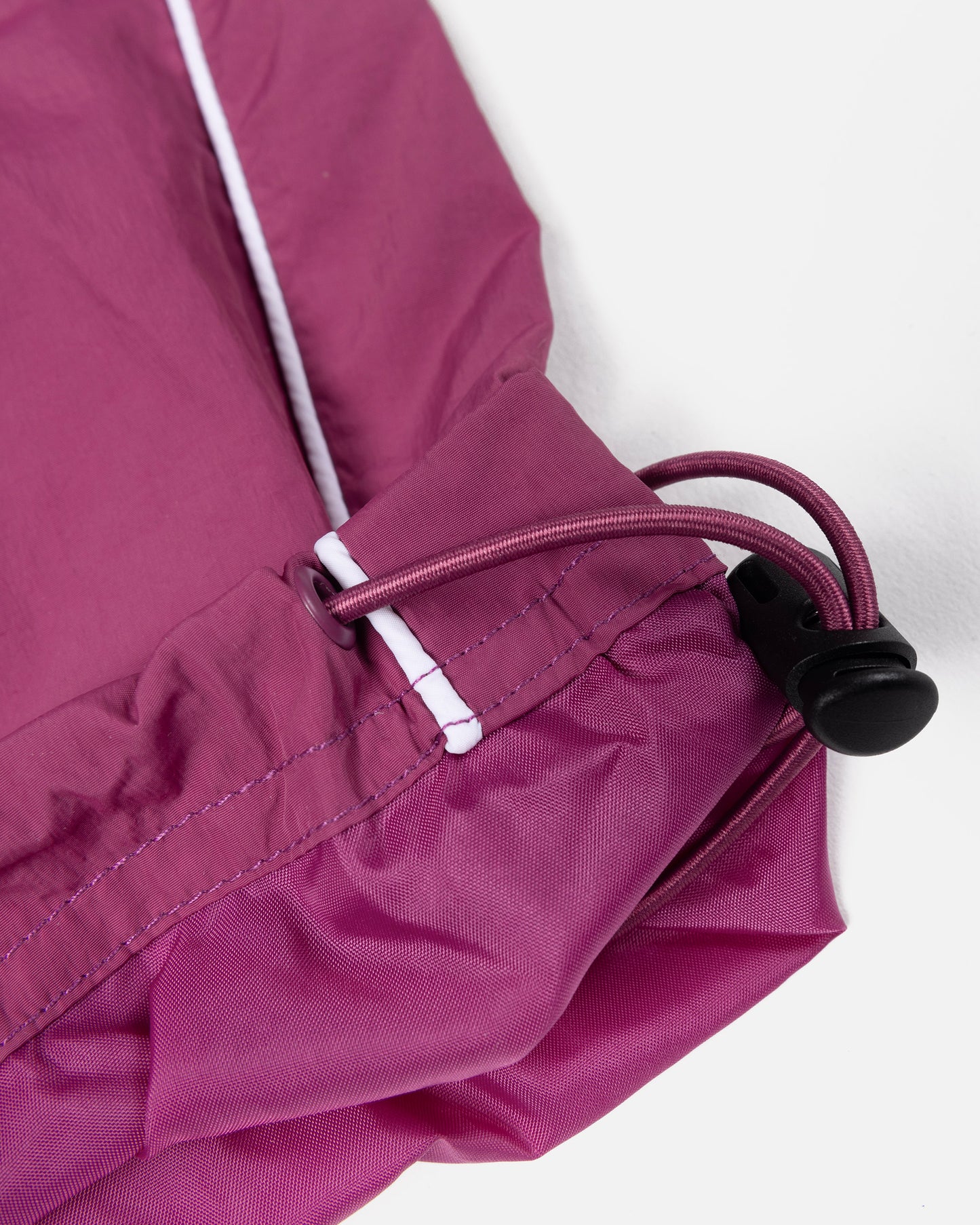 Athletic Nylon Track Pants - Boysenberry