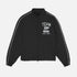 Athletic Nylon Track Jacket - Black