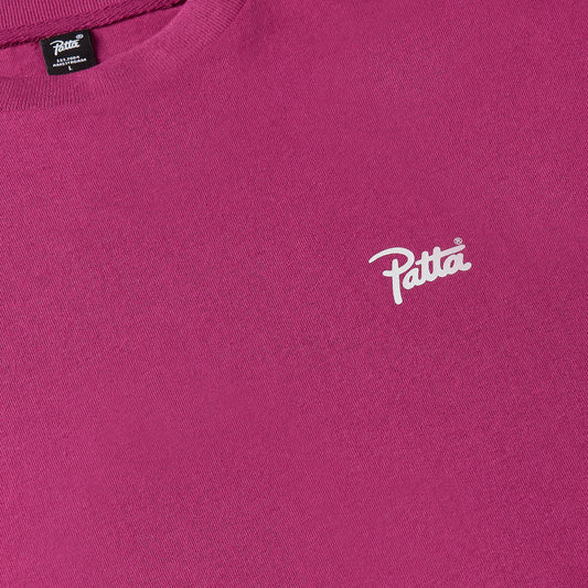 Script Logo T-Shirt - Boysenberry