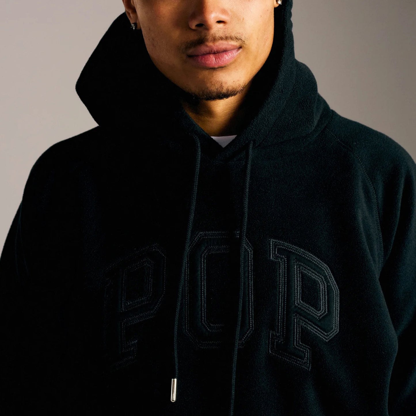 Arch Hooded Sweat - Black Fleece