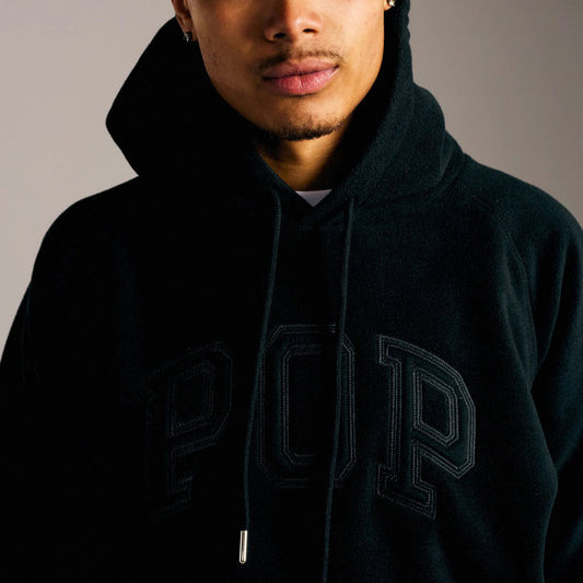 Arch Hooded Sweat - Black Fleece