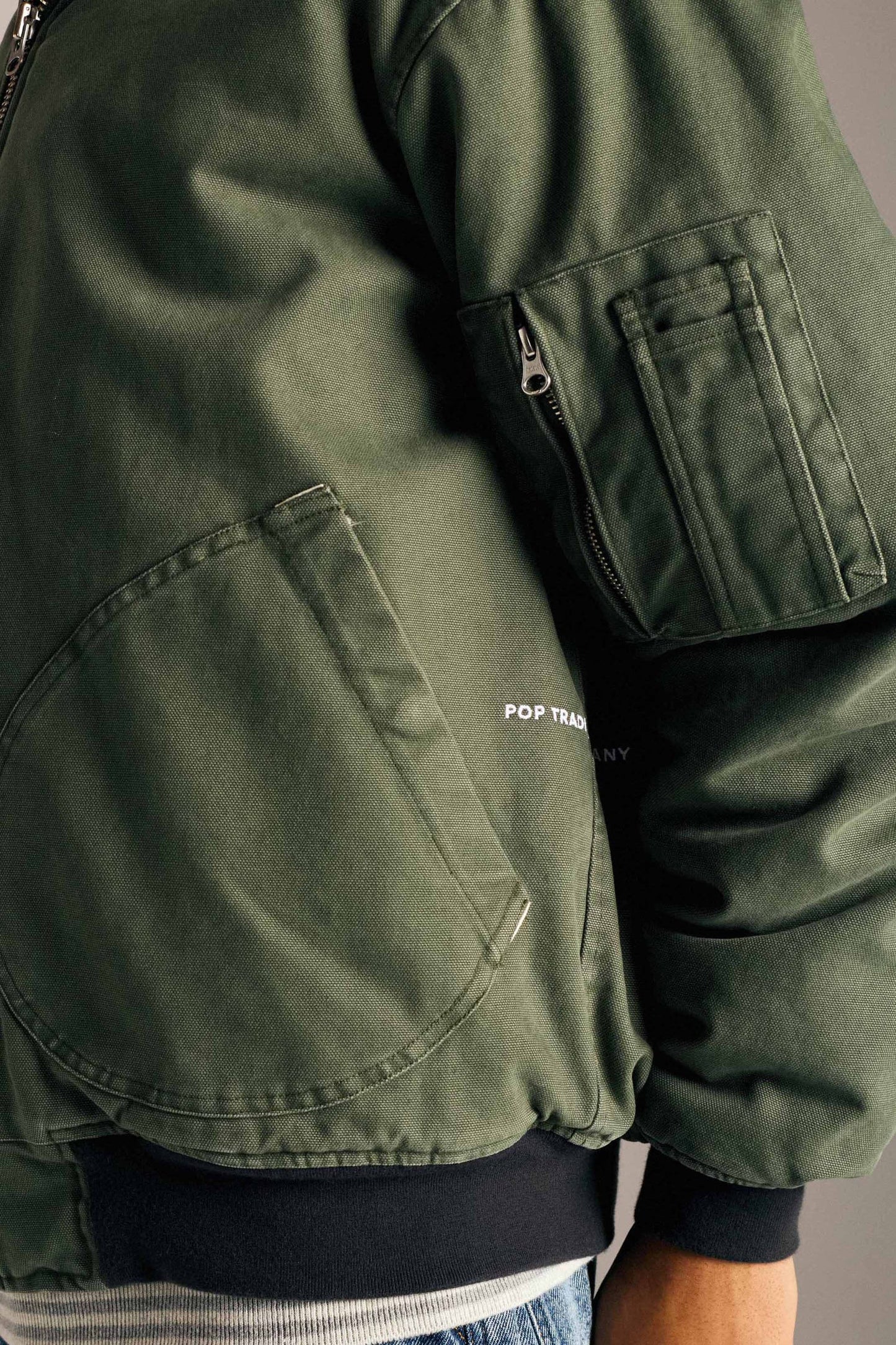 Flight Jacket - Thyme