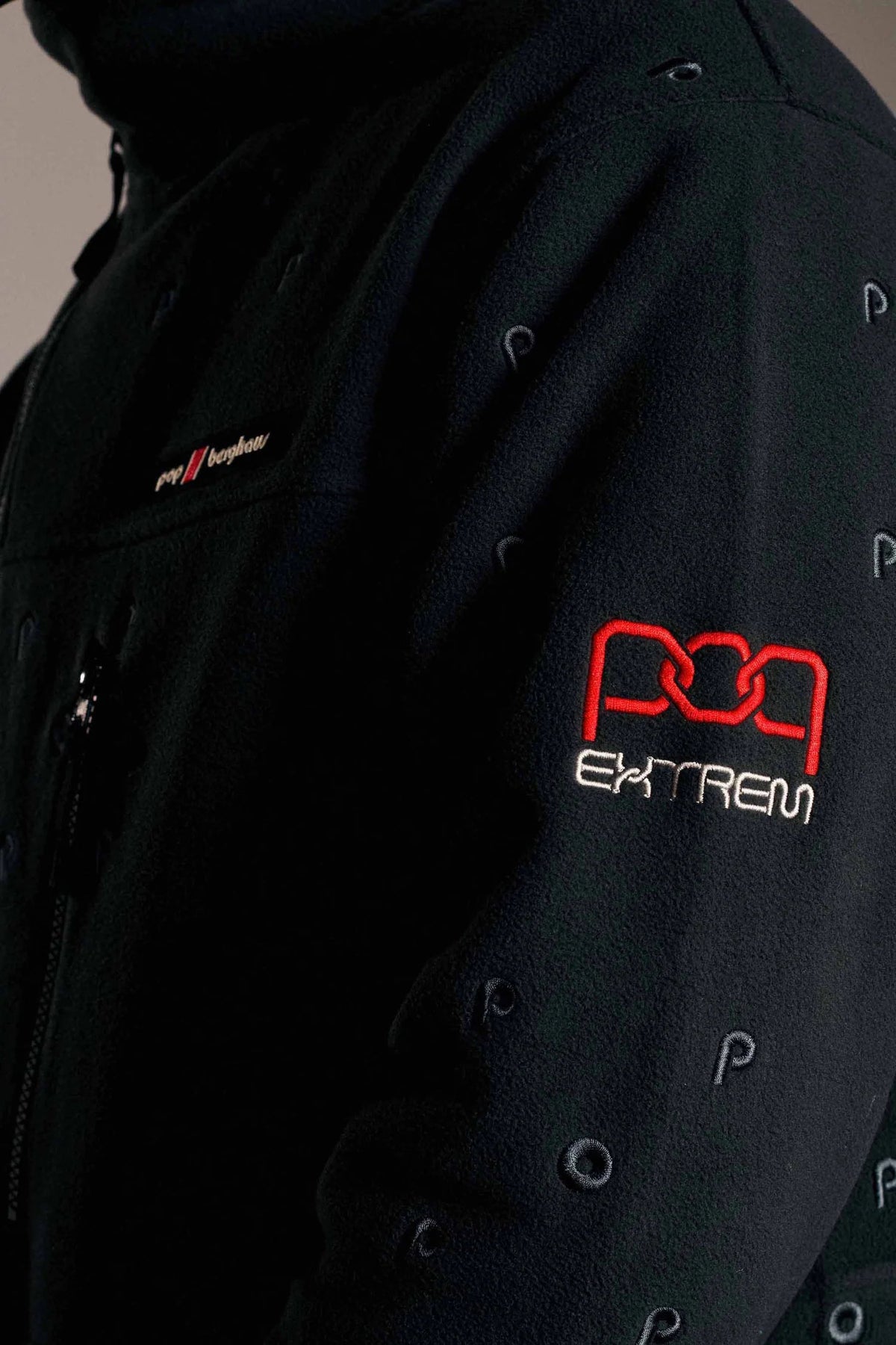 Pop x Berghaus Lhoste Fullzip Fleece Jacket - Black