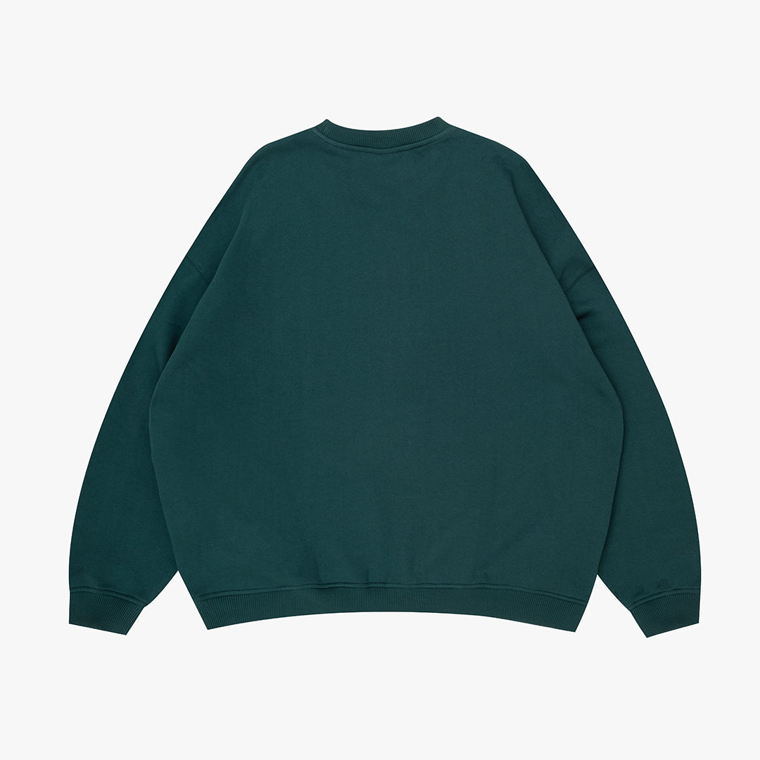 Powell Oversized Sweatshirt - Deep Green
