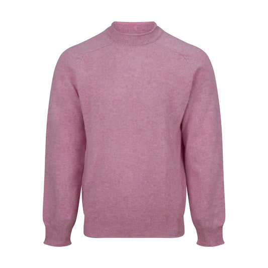 Usk Lambswool Sweater - Pink Haze