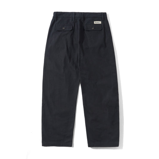 Pleated Trousers - Black