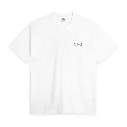 Fill Logo Tee - Klez Crossing - White