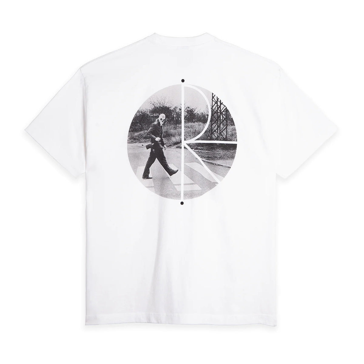 Fill Logo Tee - Klez Crossing - White