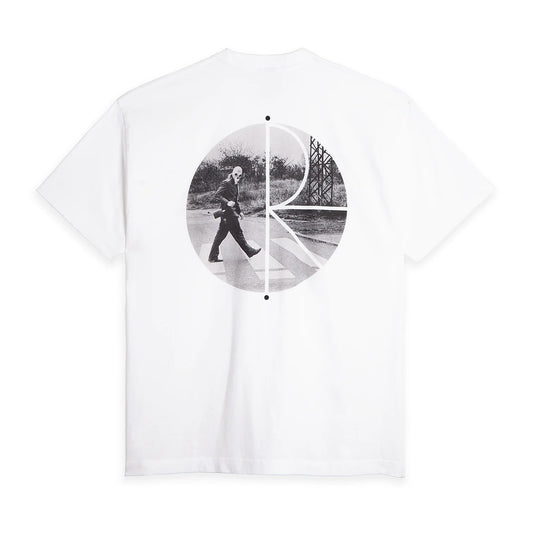 Fill Logo Tee - Klez Crossing - White