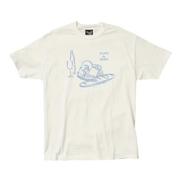 Wine & Cheese T-shirt - Cream
