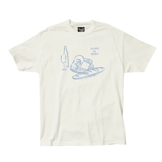 Wine & Cheese T-shirt - Cream