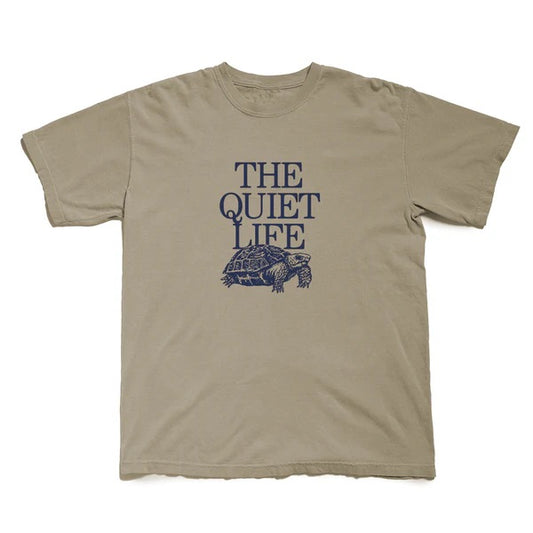 Turtle Pigment Dye T-Shirt - Khaki