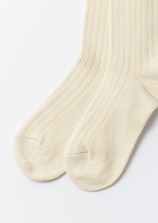 Organic Daily Socks 3 Pack - Ecru
