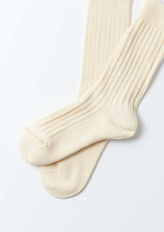 Organic Daily Socks 3 Pack - Ecru