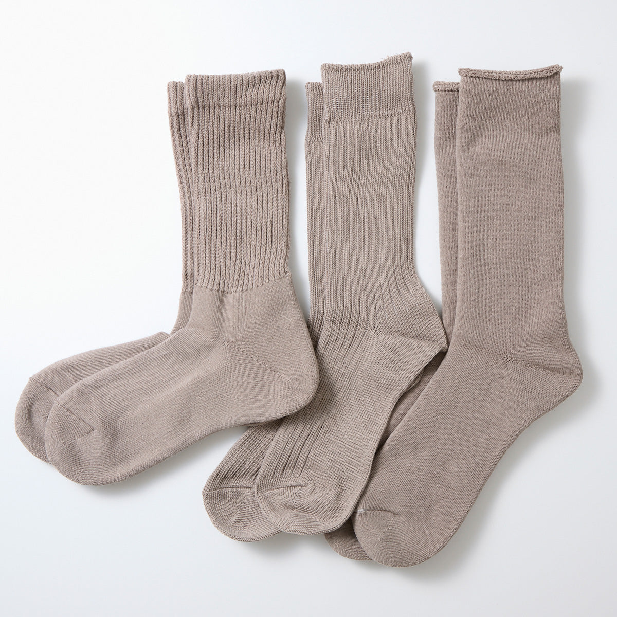 Organic Daily Socks 3 Pack - Grayge