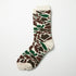 Pile Camo Crew Socks - Ivory