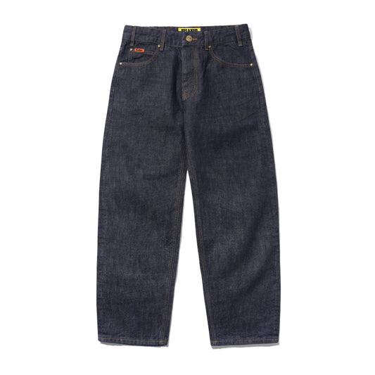 Relaxed Denim Jeans - Selvedge Blue