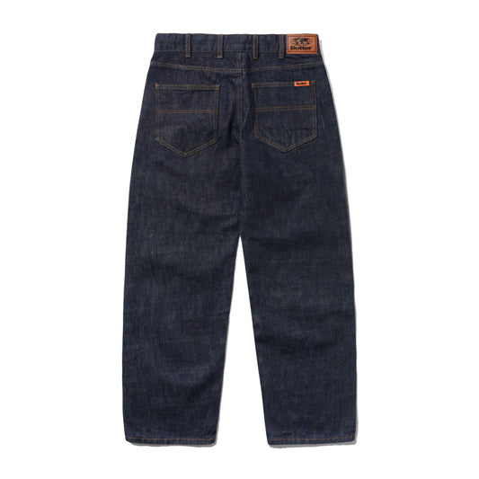 Relaxed Denim Jeans - Selvedge Blue