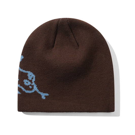 Reptile Skully Beanie - Umber