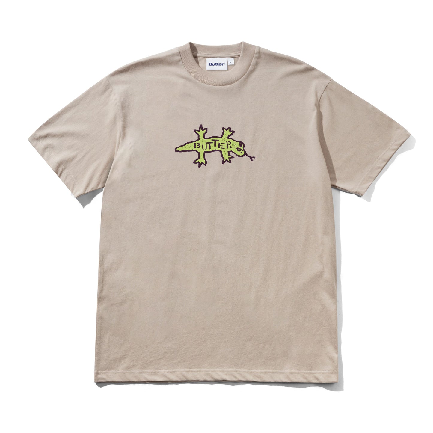 Reptile Tee - Tan