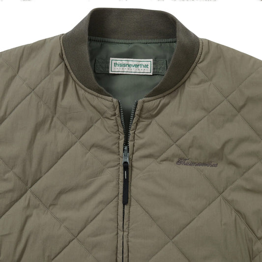 Reversible Bomber Jacket - Dark Sage