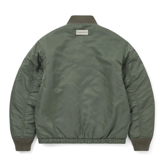 Reversible Bomber Jacket - Dark Sage