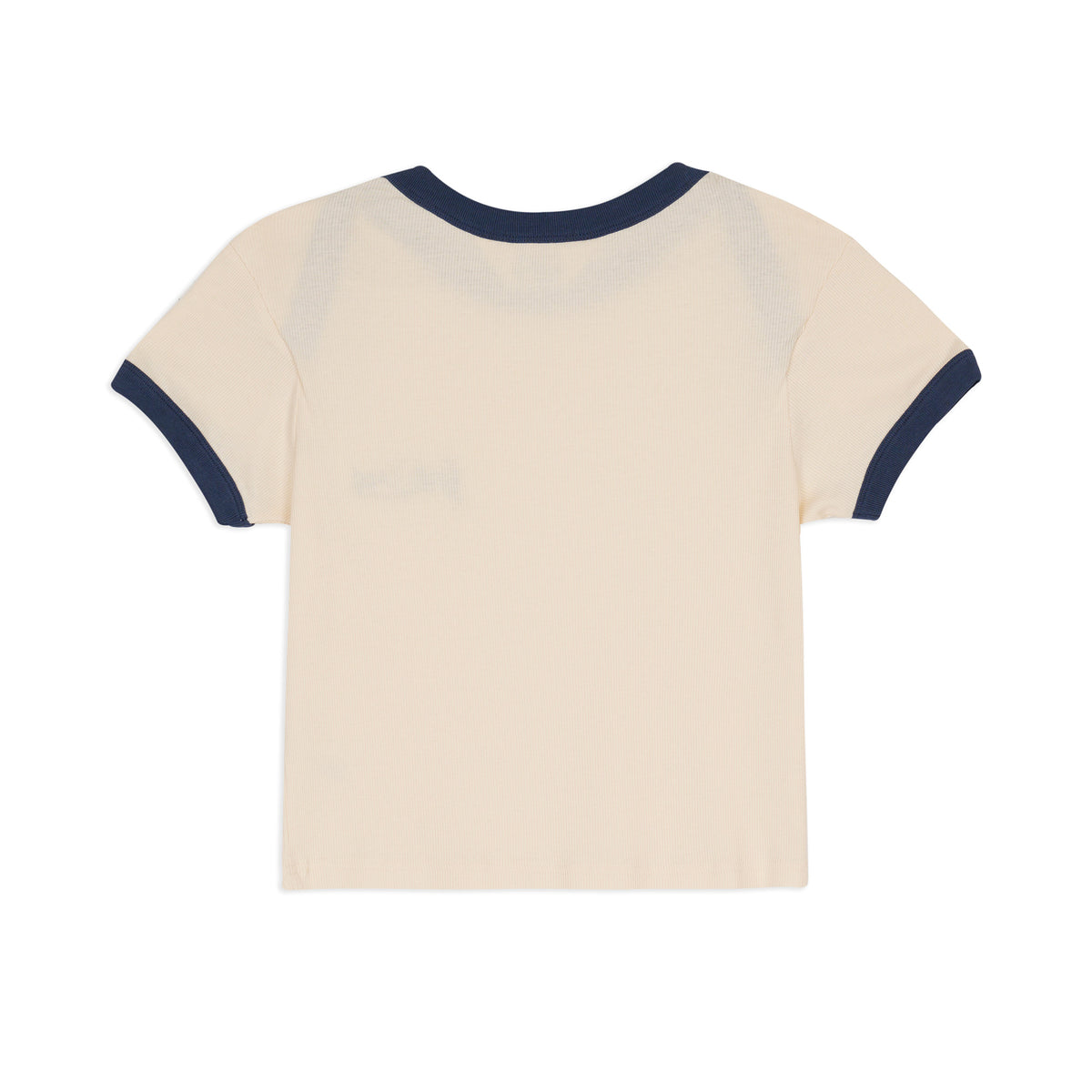 Ribbed Envelope Baby Tee - Natural