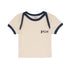Ribbed Envelope Baby Tee - Natural