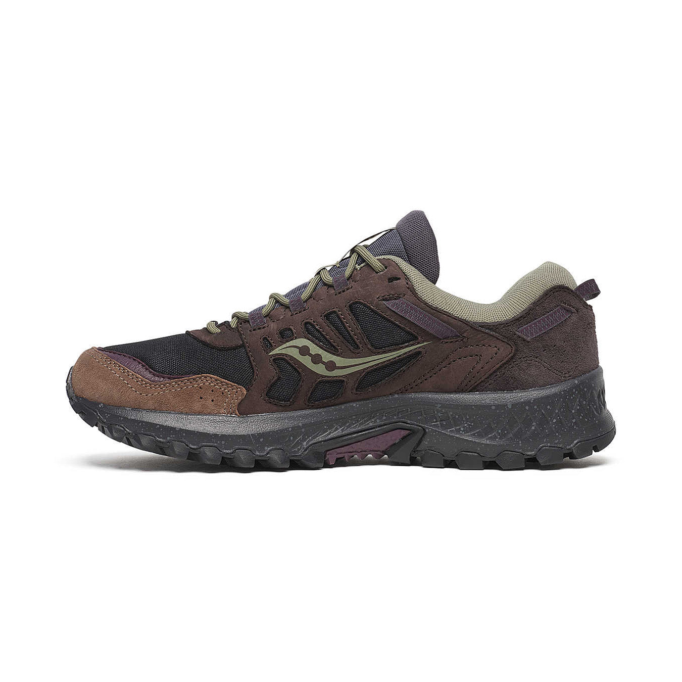 Grid Peak - Black / Wine