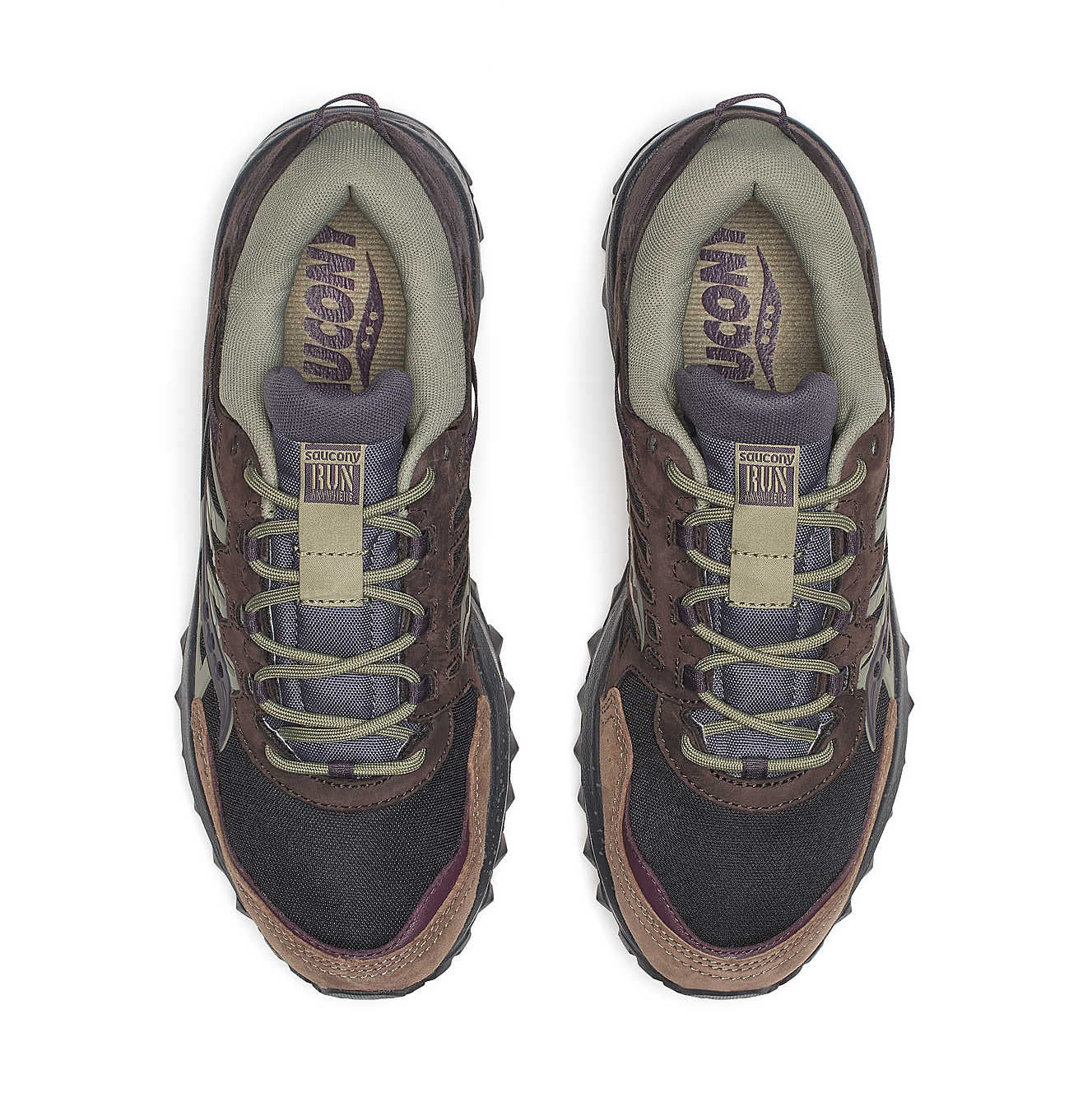 Grid Peak - Black / Wine