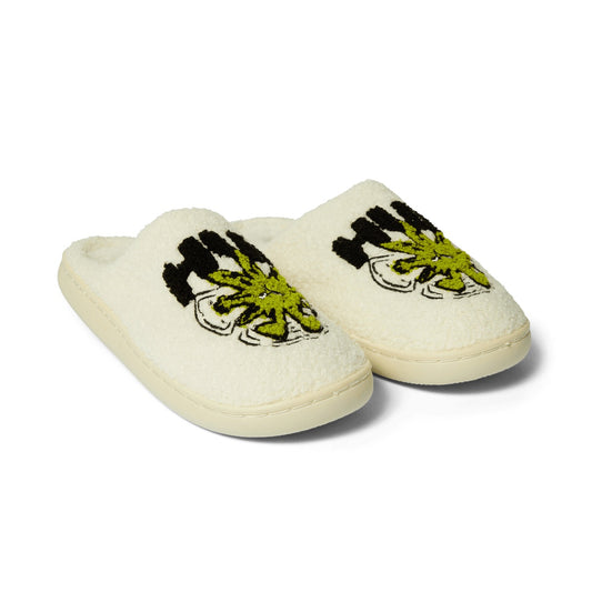Snow Angel Fuzzy Slipper - Natural