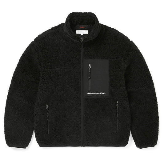 SP Sherpa Fleece Jacket - Black