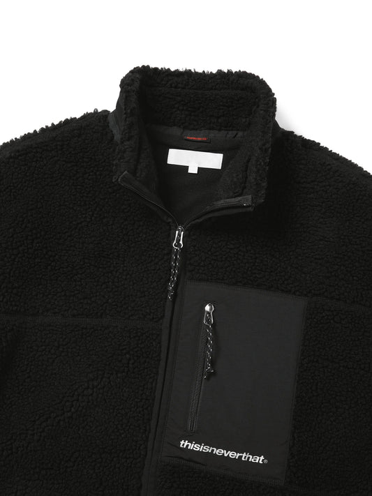 SP Sherpa Fleece Jacket - Black