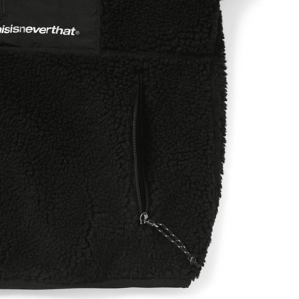 SP Sherpa Fleece Jacket - Black