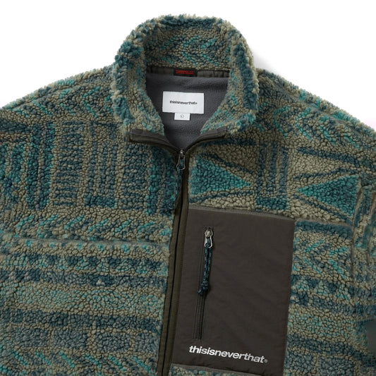 SP Sherpa Fleece Jacket - Olive