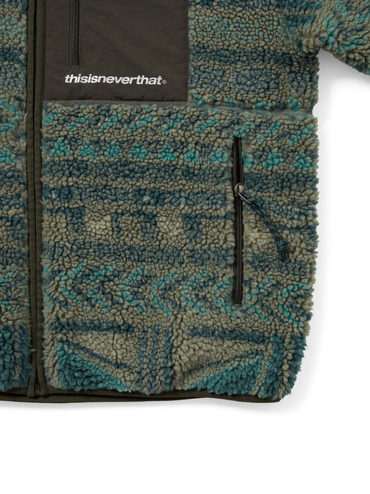 SP Sherpa Fleece Jacket - Olive