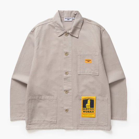 Canvas Chore Shirt - Stone