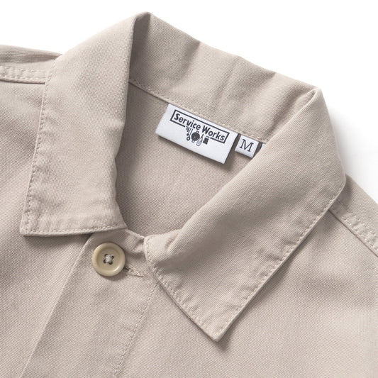 Canvas Chore Shirt - Stone