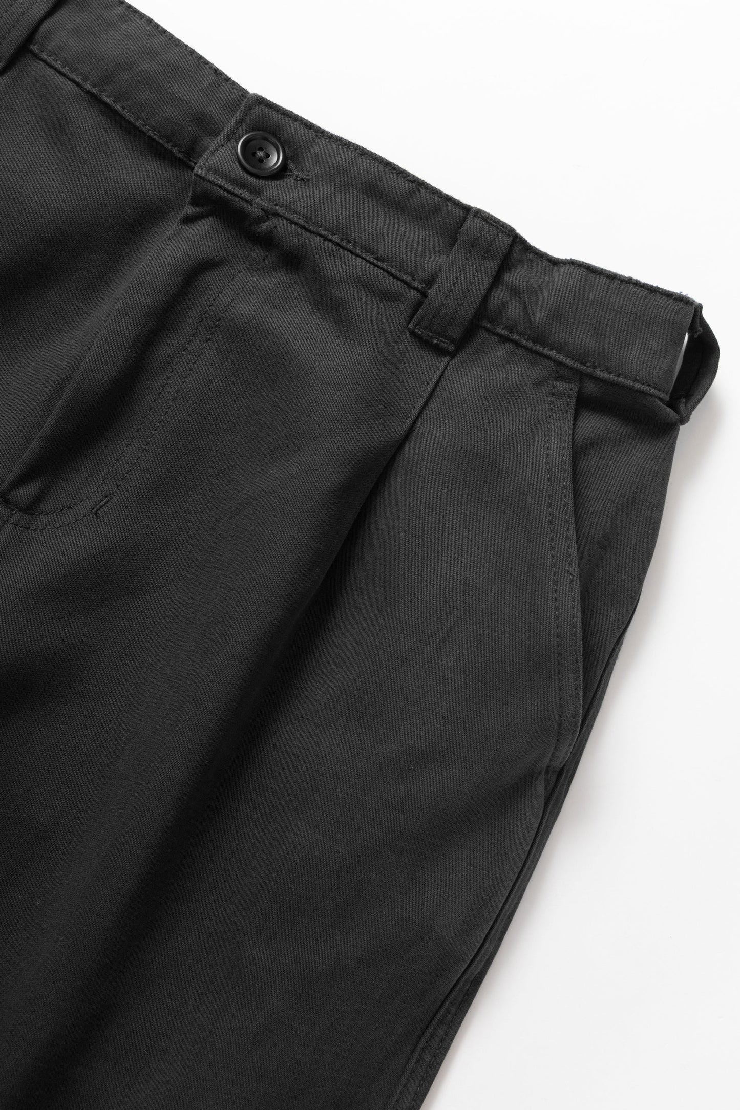 Moleskin Waiter Pants - Black