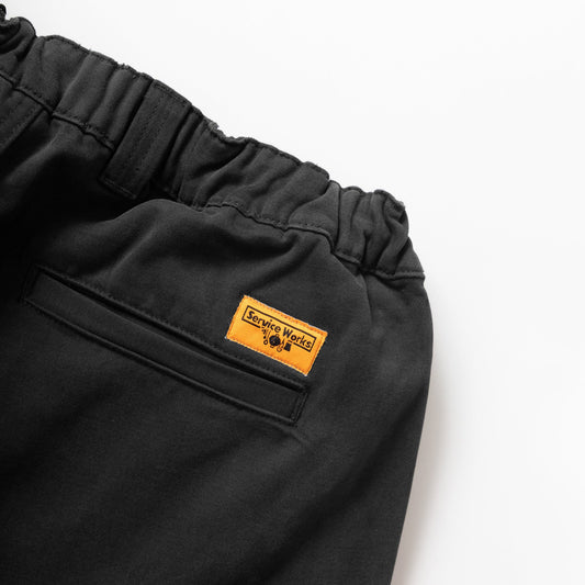 Moleskin Waiter Pants - Black