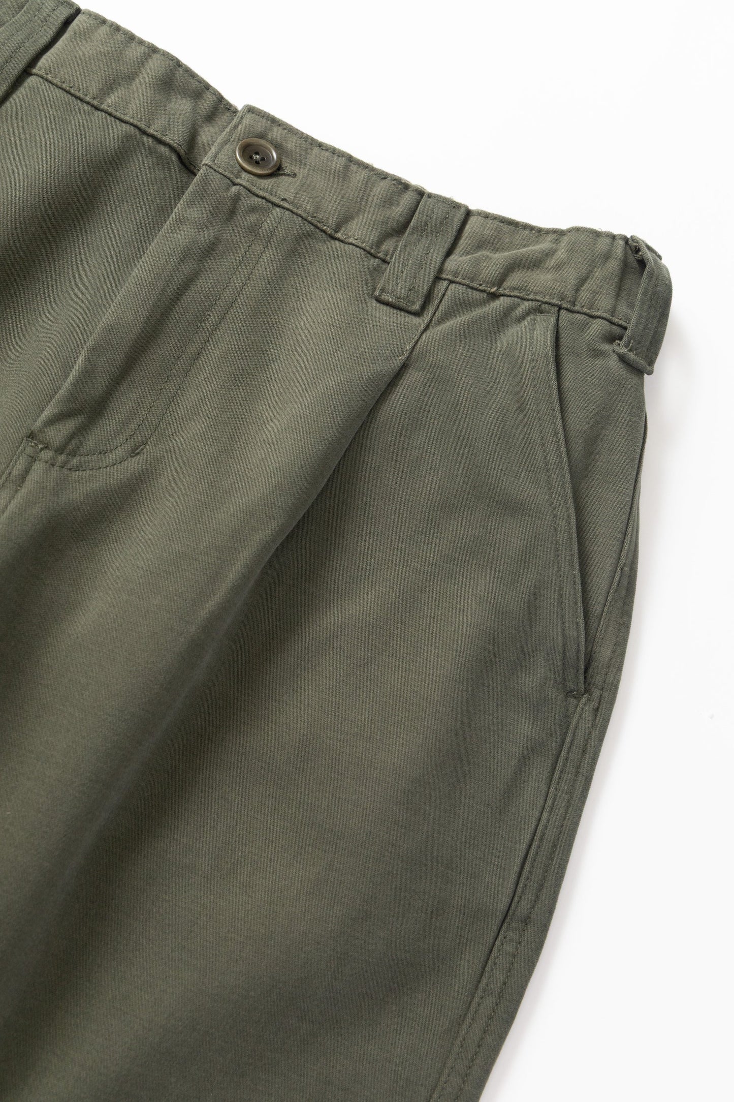 Moleskin Waiter Pants - Moss