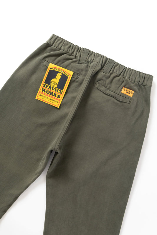 Moleskin Waiter Pants - Moss
