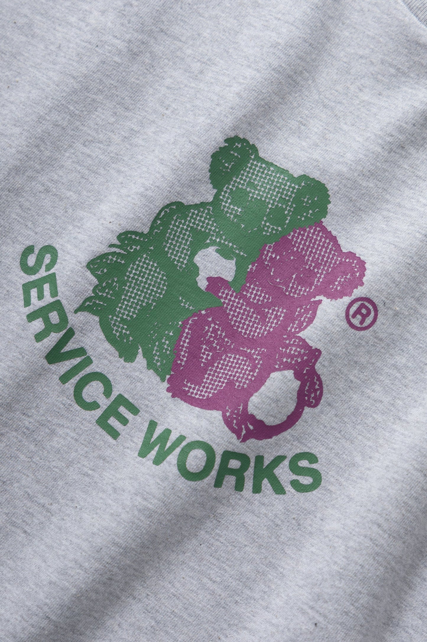 Family Fruit Tee - Heather Grey