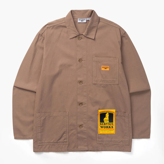 Twill Chore Shirt - Mushroom