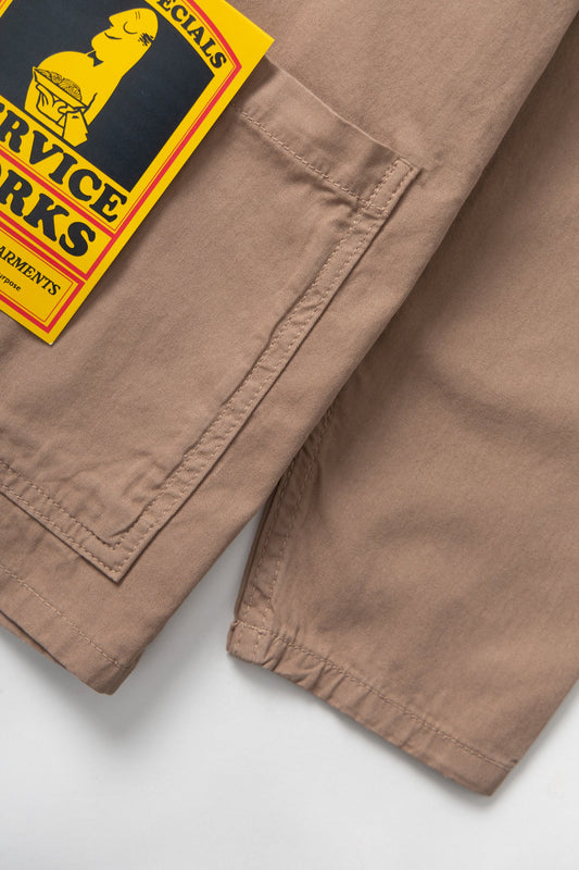 Twill Chore Shirt - Mushroom